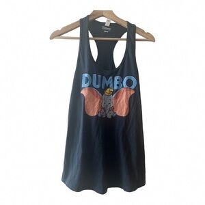 Disney Dumbo Black Tank Top